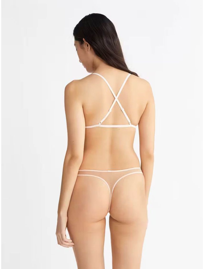 Brasier de encaje con cierre frontal