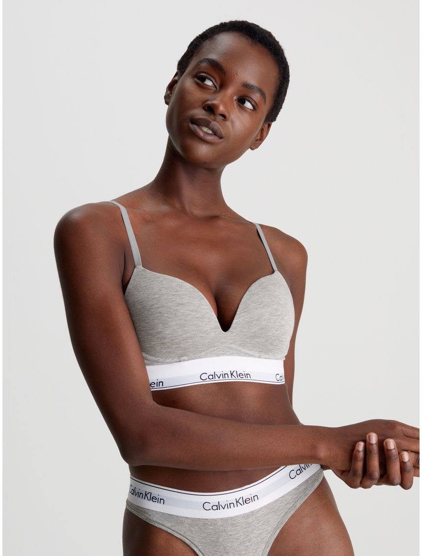 Brasier escotado push up - Modern Cotton