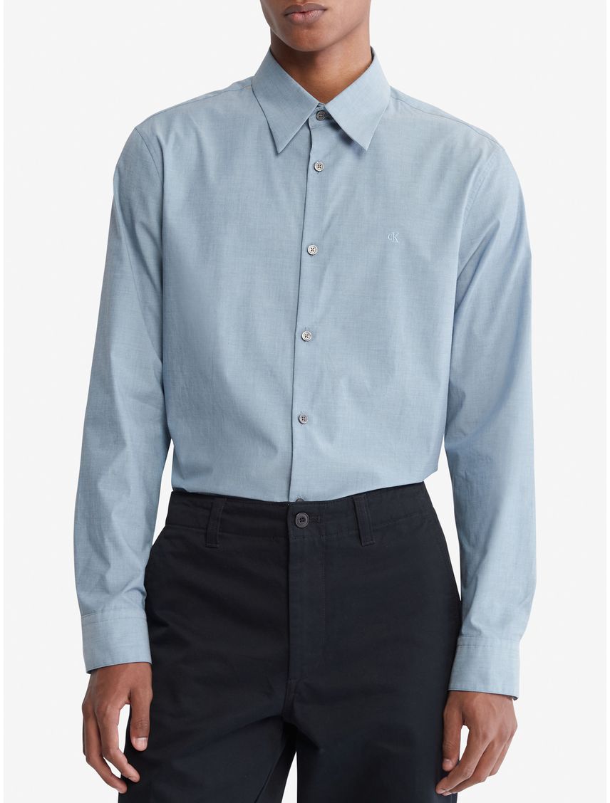 Camisa stretch manga larga