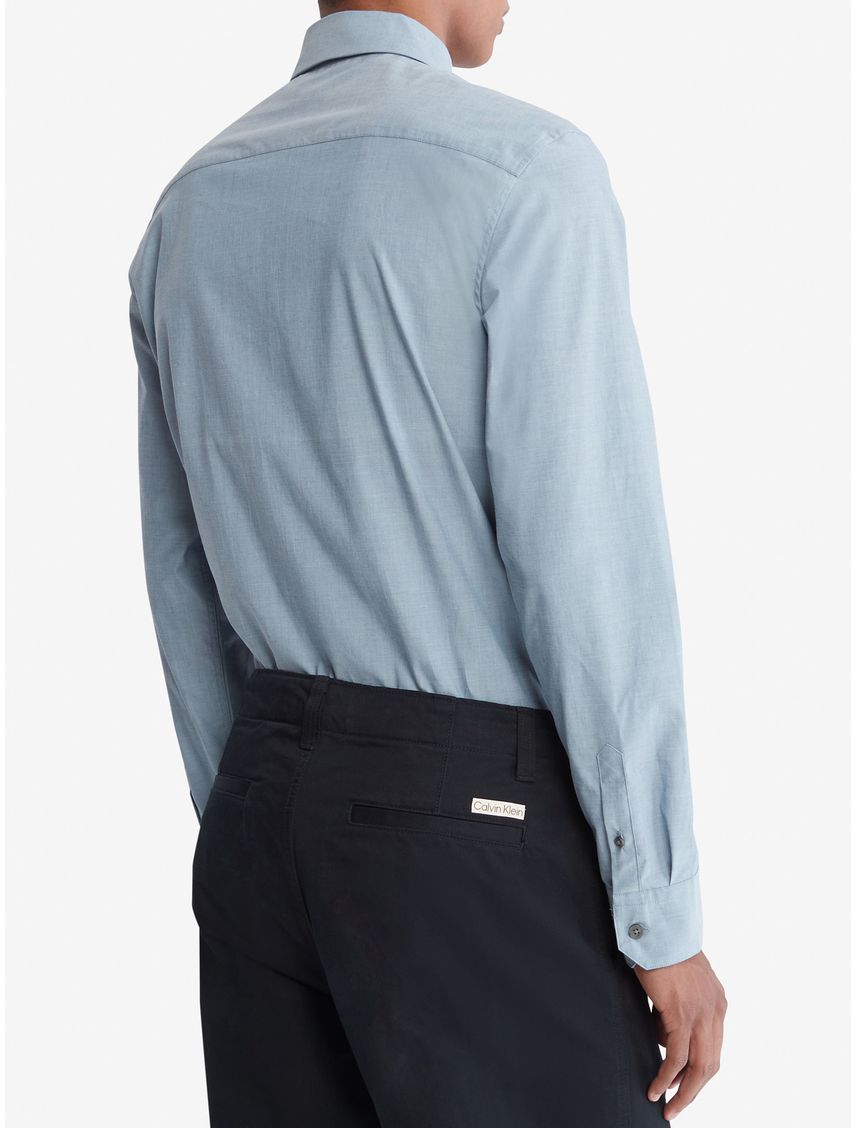 Camisa stretch manga larga