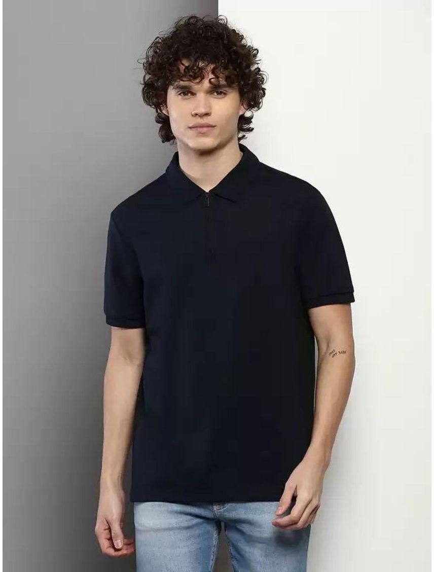 Chomba de pique con cremallera