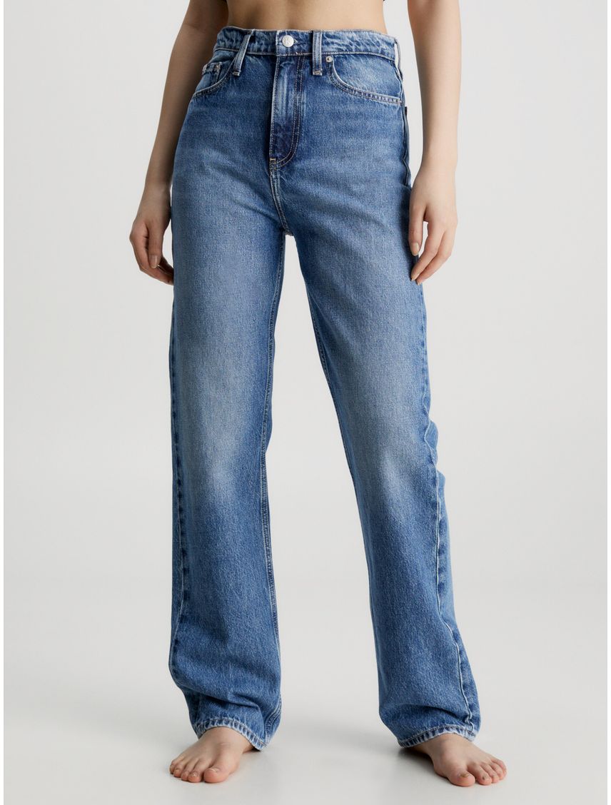 High Rise Straight jeans
