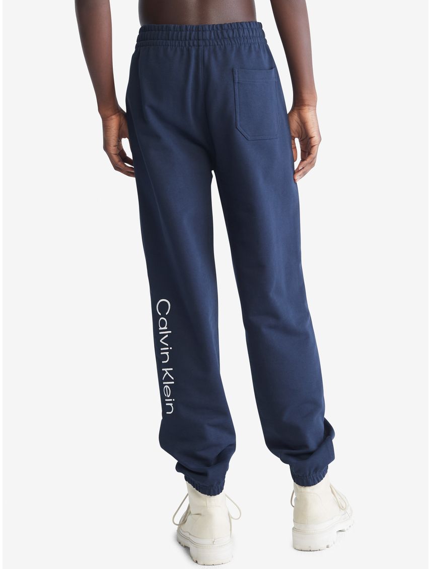 Jogger de algodón con logo bordado
