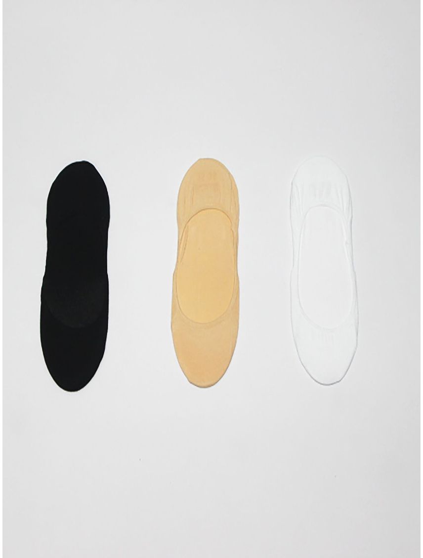 Pack de 3 medias invisibles