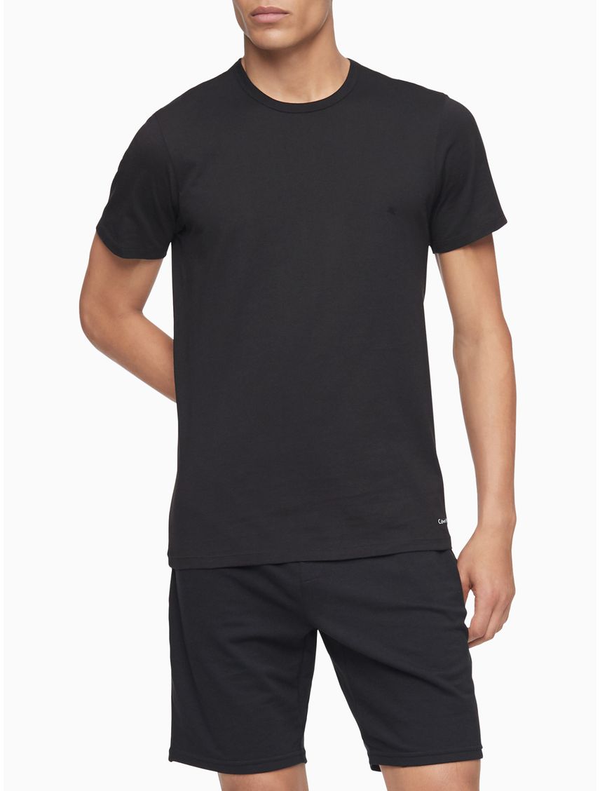 Pack de 3 remeras con cuello redondo