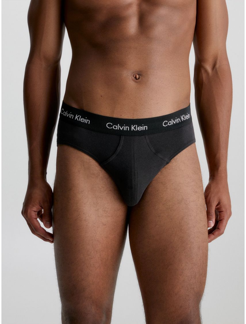 Pack de 3 slip con logo - cotton stretch