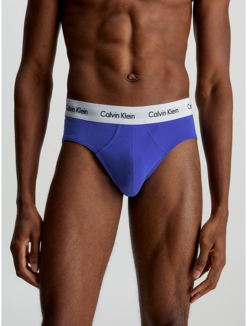 Pack de 3 slip con logo - cotton stretch