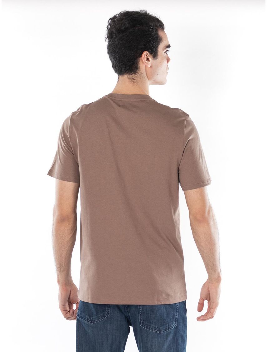 Remera de algodón con monograma bordado