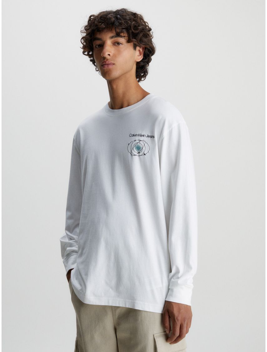 Remera de manga larga con slogan