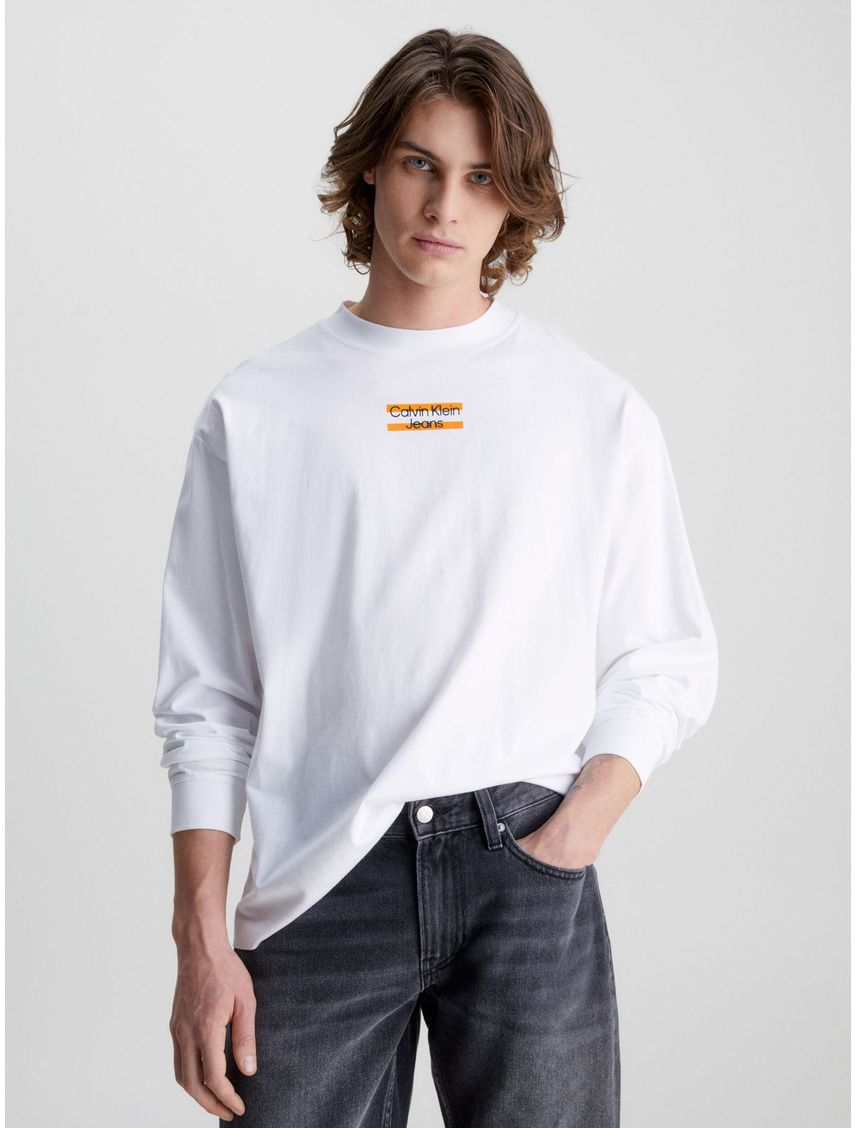 Remera oversized de manga larga