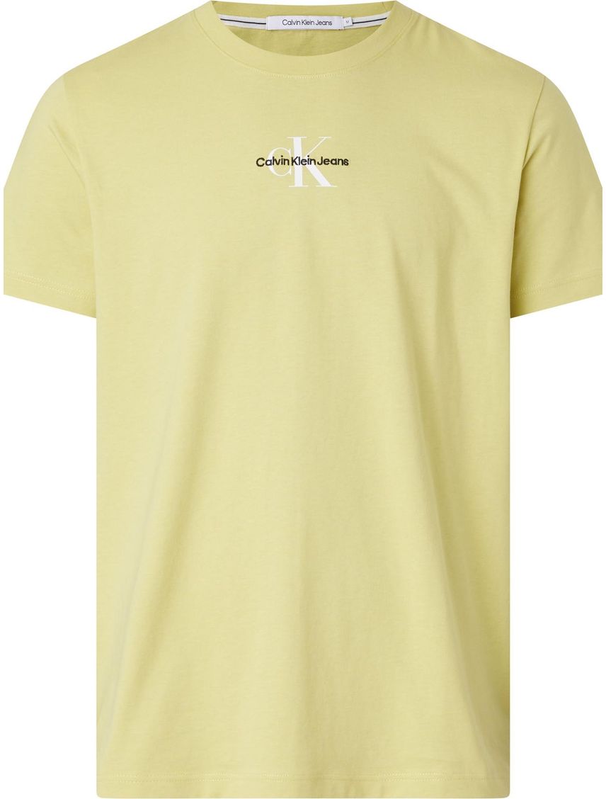 Remera regular de algodón con monograma