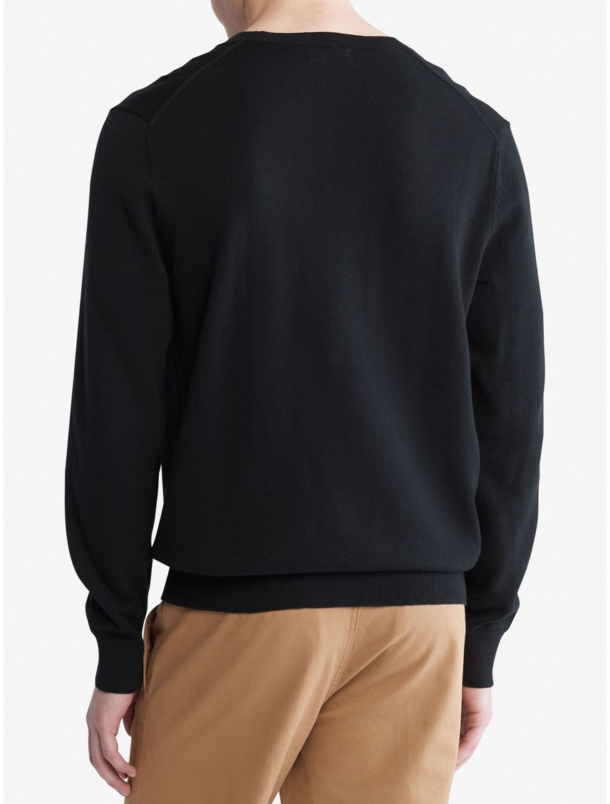 Sweater casual smoth de algodón