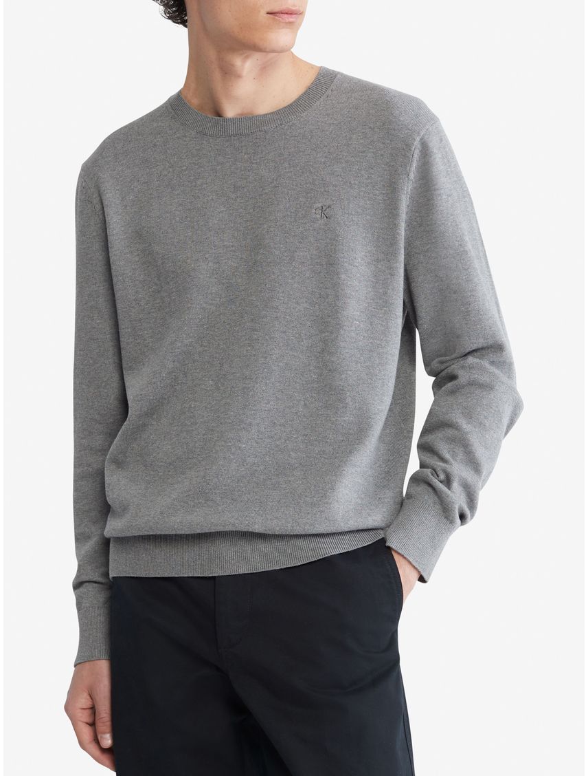 Sweater casual smoth de algodón