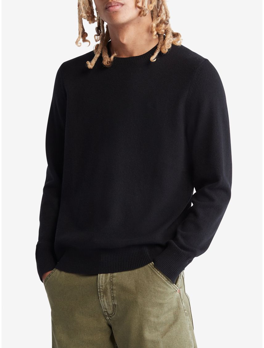 Sweater de merino liso