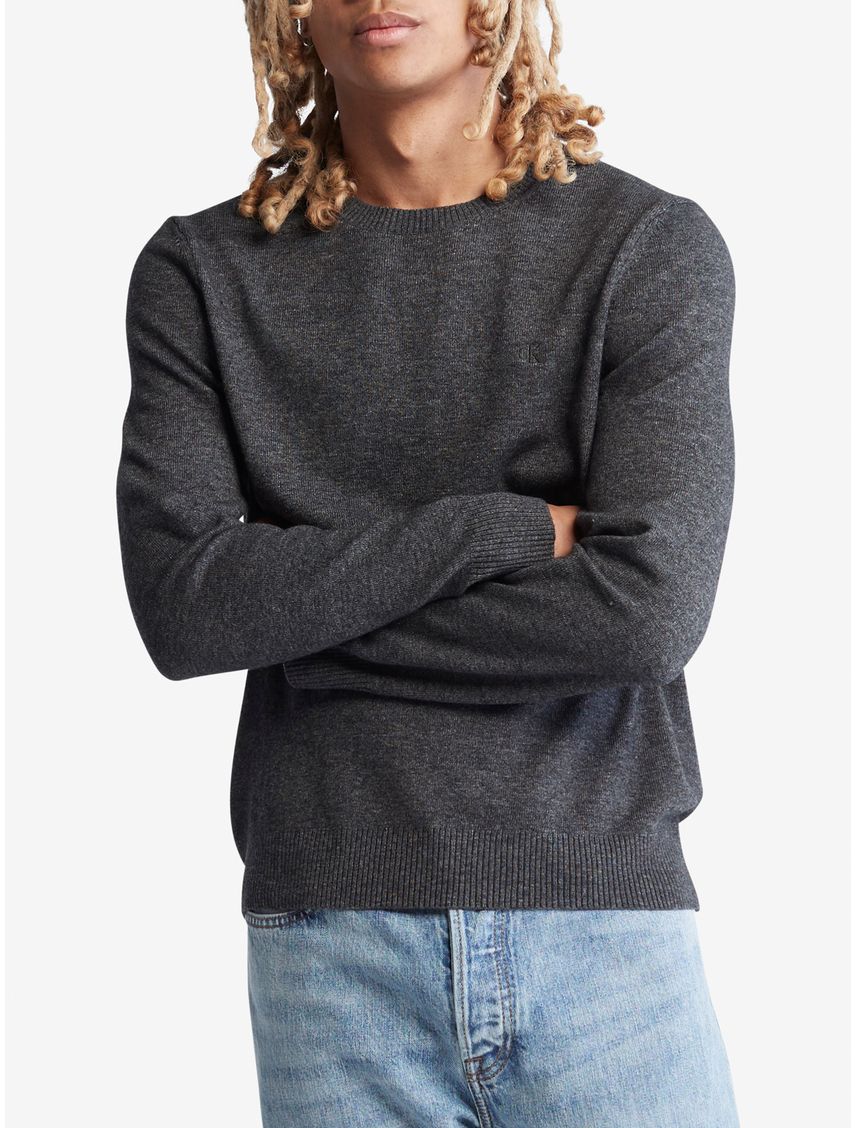 Sweater de merino liso
