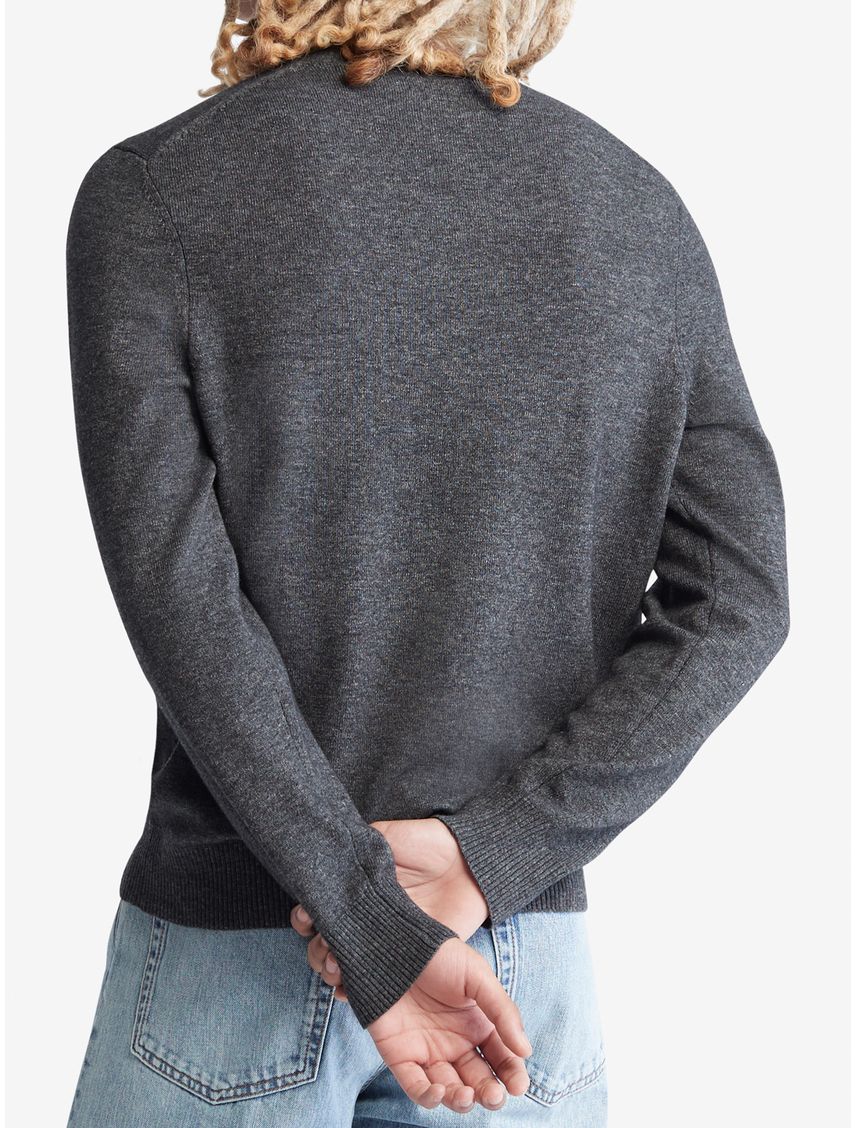 Sweater de merino liso