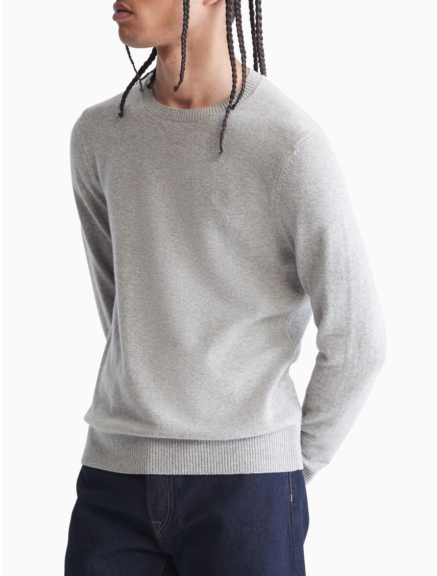 Sweater de merino liso