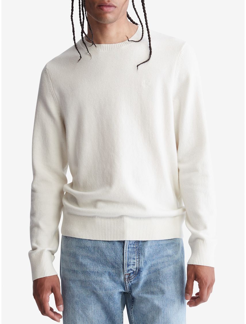 Sweater de merino liso