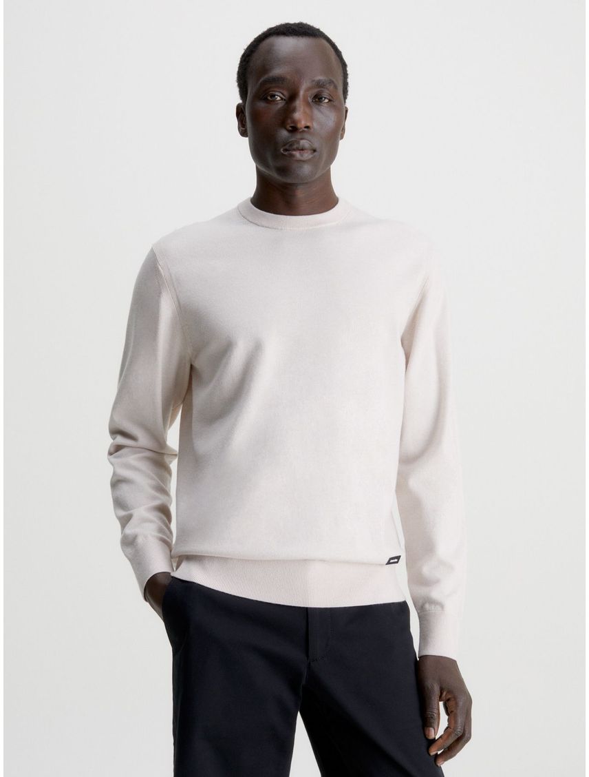 Sweater de mezcla de tencel