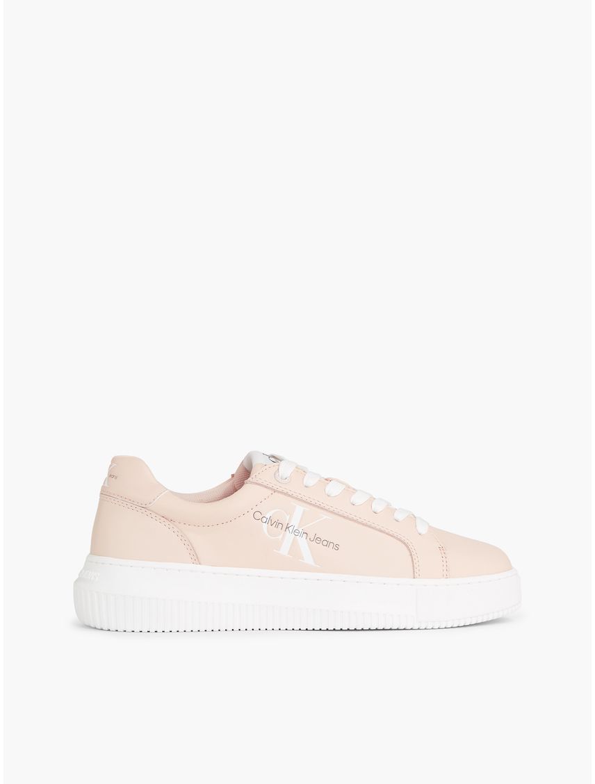 Zapatillas chunky cupsole de piel