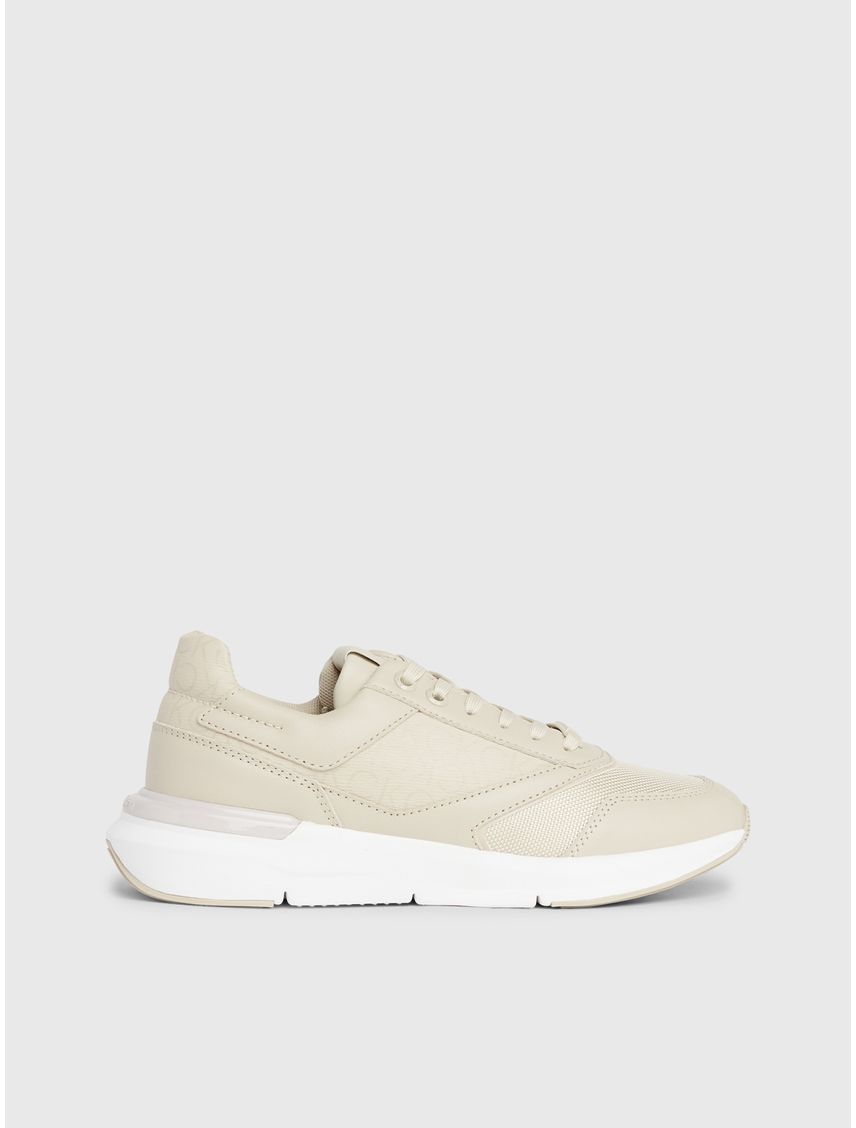 Zapatillas runner lace up con monograma