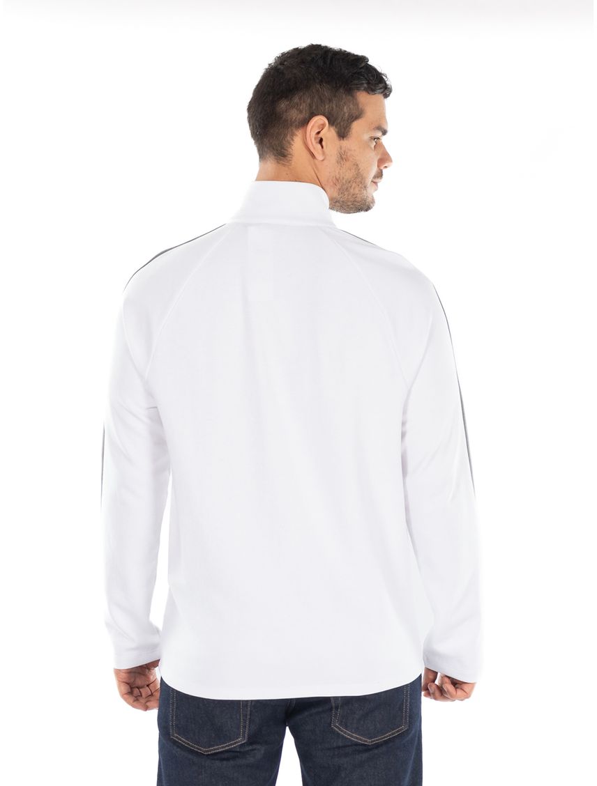 Buzo iconic con mangas raglan