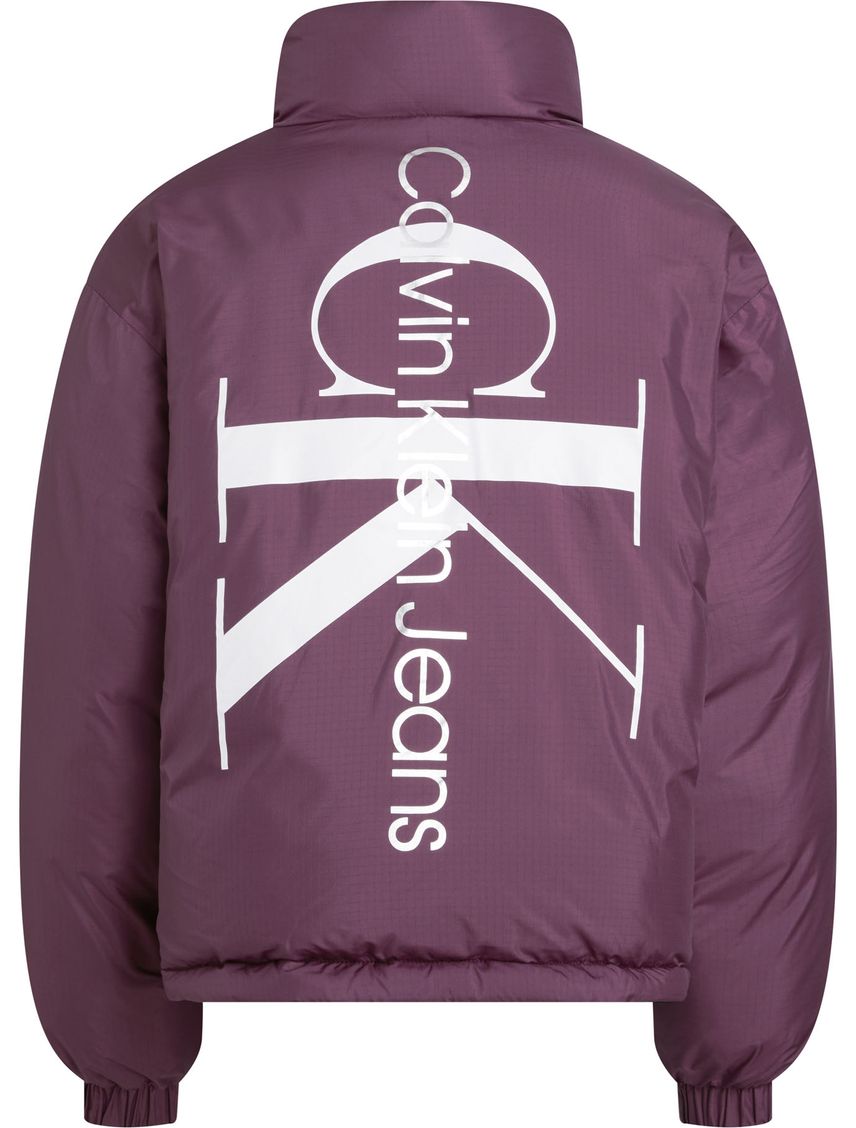 Campera de plumas reversible 90s