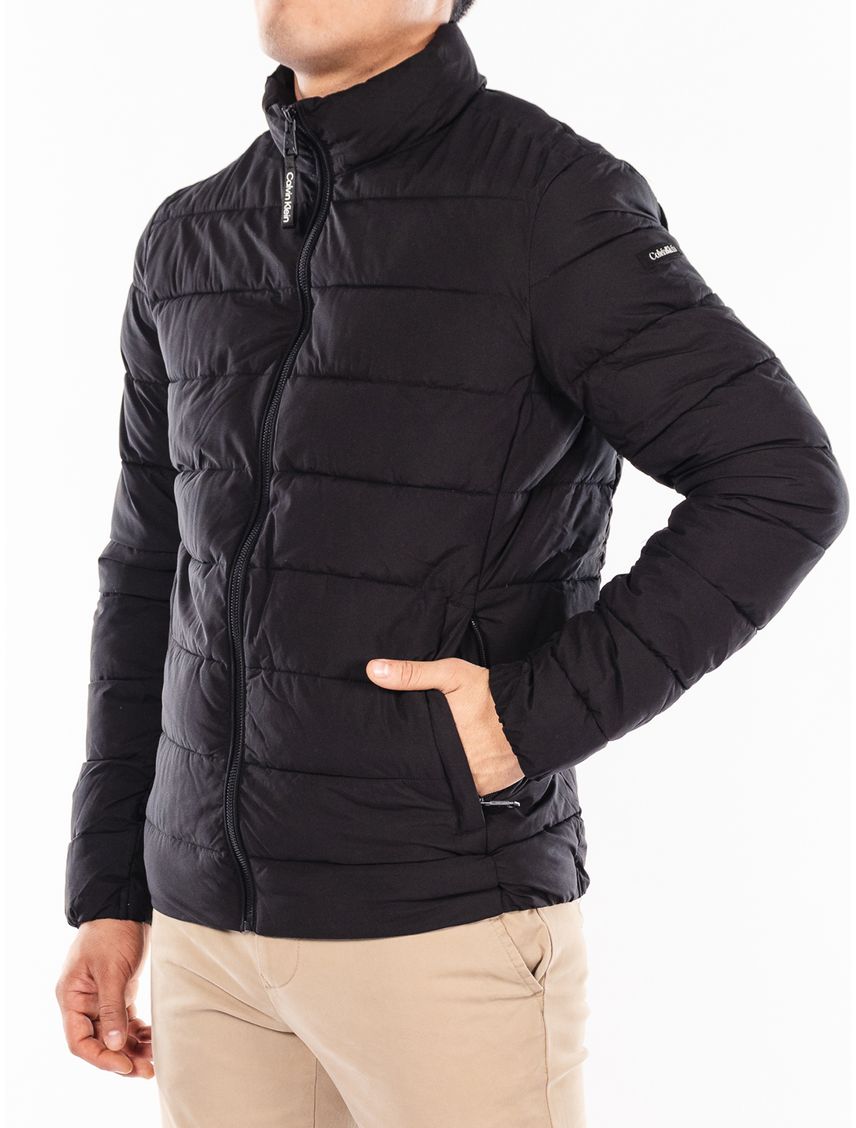 Campera stretch con cremallera