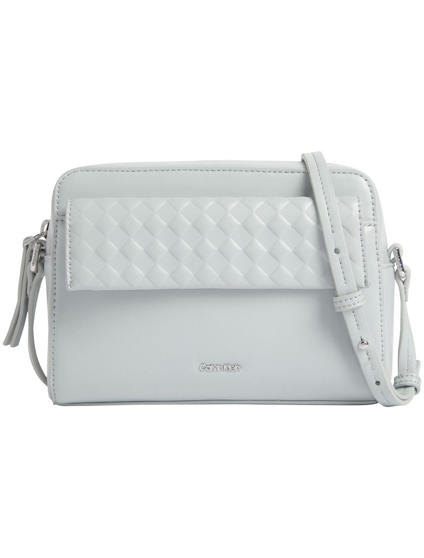 Cartera mini quilt con logo