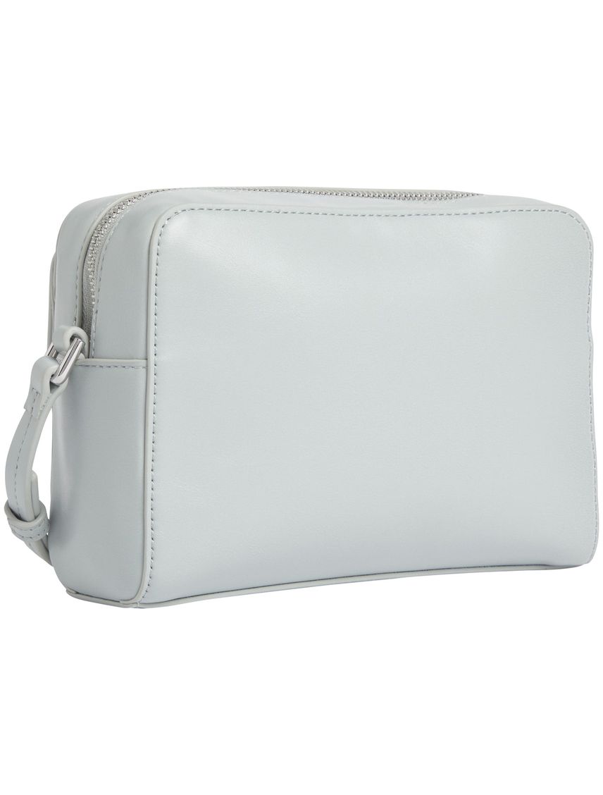 Cartera mini quilt con logo