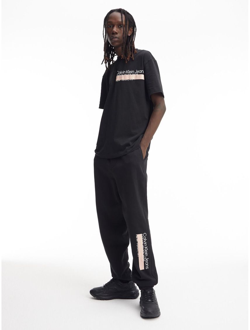 Joggers con logo