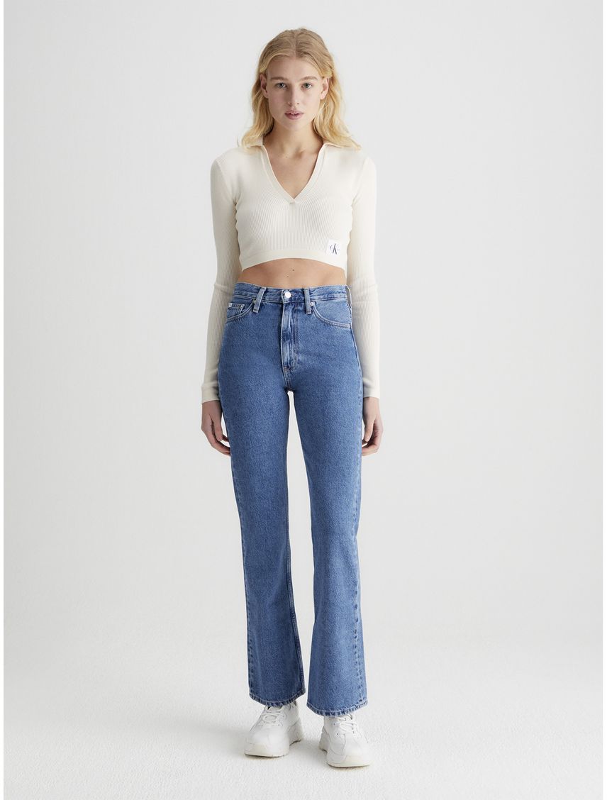 Sweater cropped slim