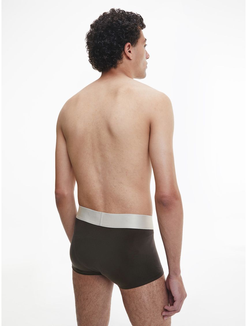 Pack de 3 boxer low rise trunk - Steel Micro