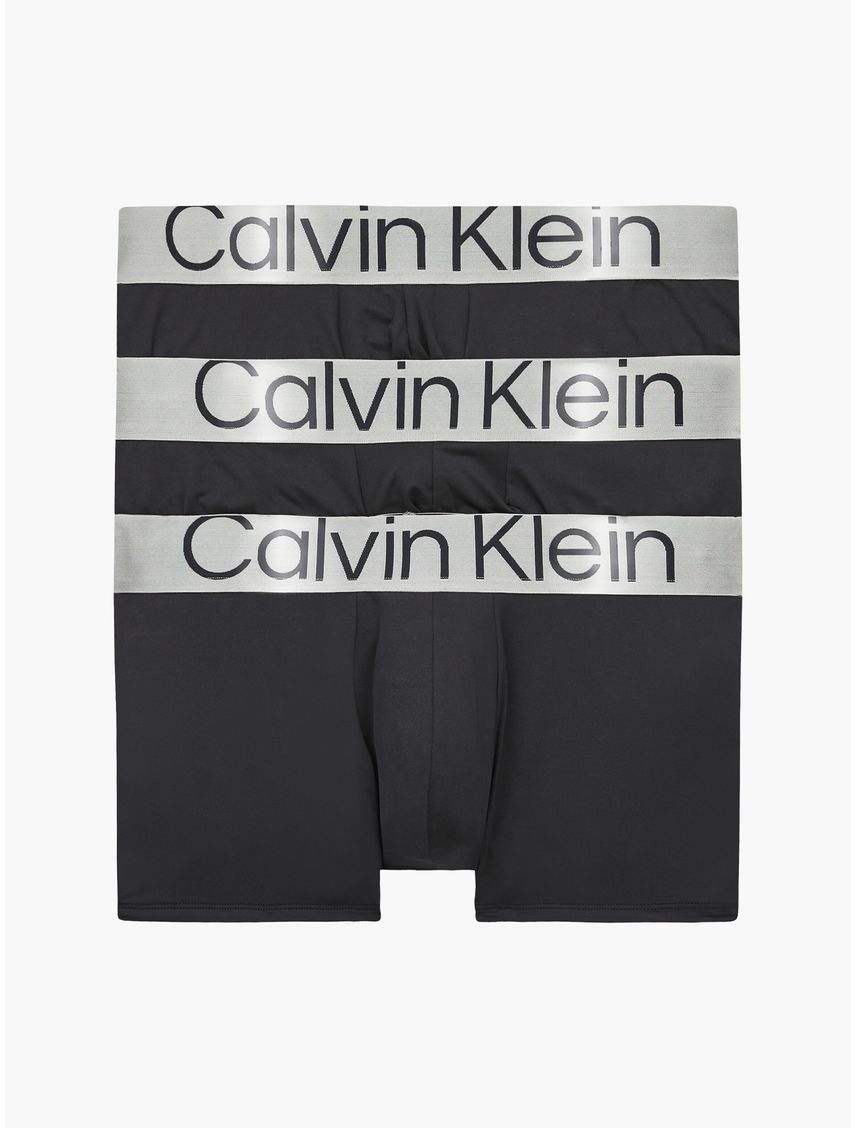 Pack de 3 boxer low rise trunk - Steel Micro