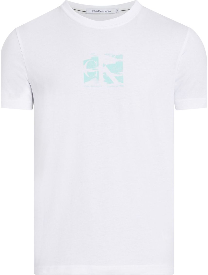 Remera slim de algodón