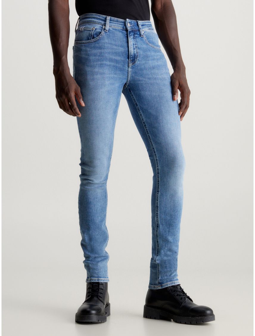 Skinny jeans efecto desgastado