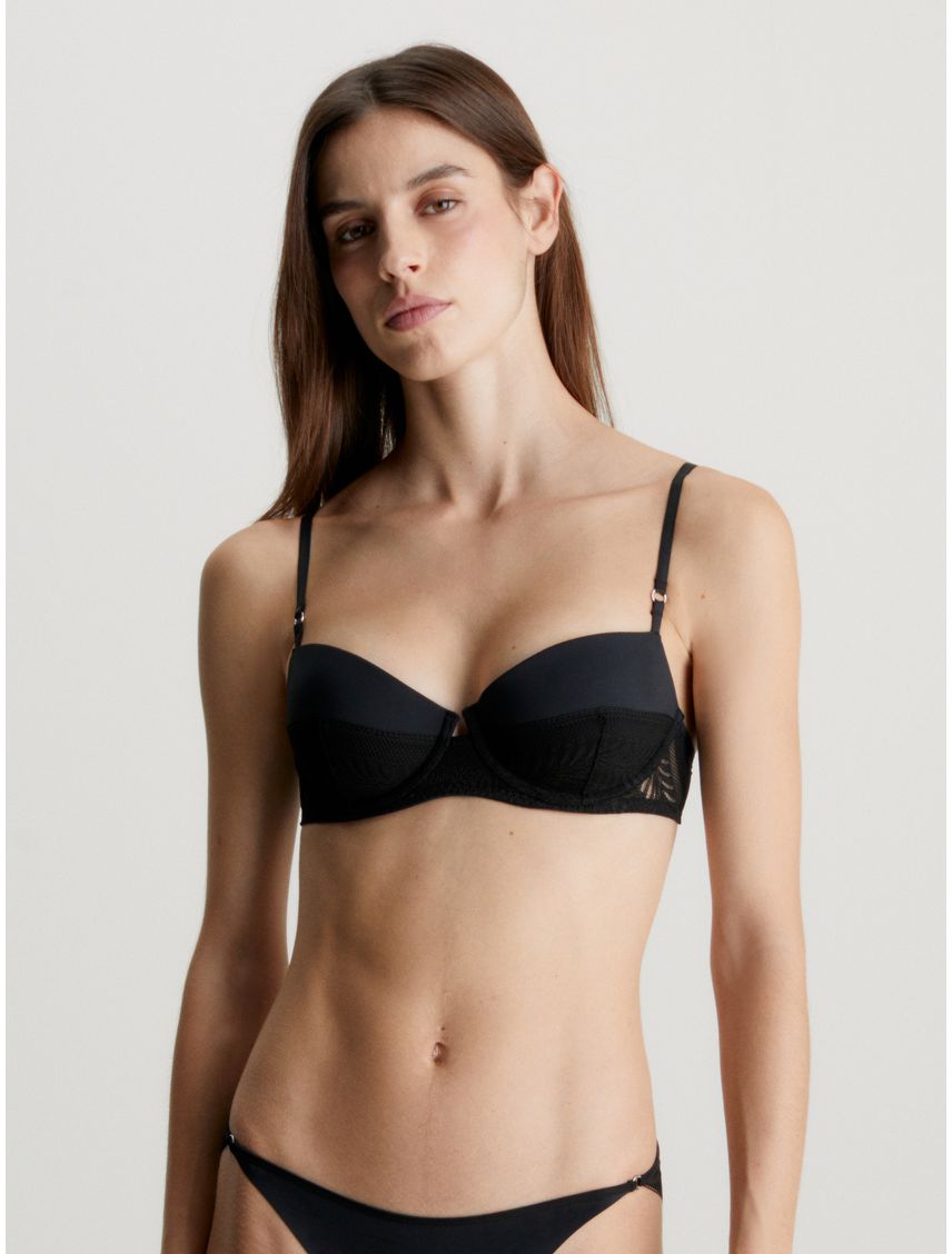 Sujetador balconette elevador - Minimalist Lace