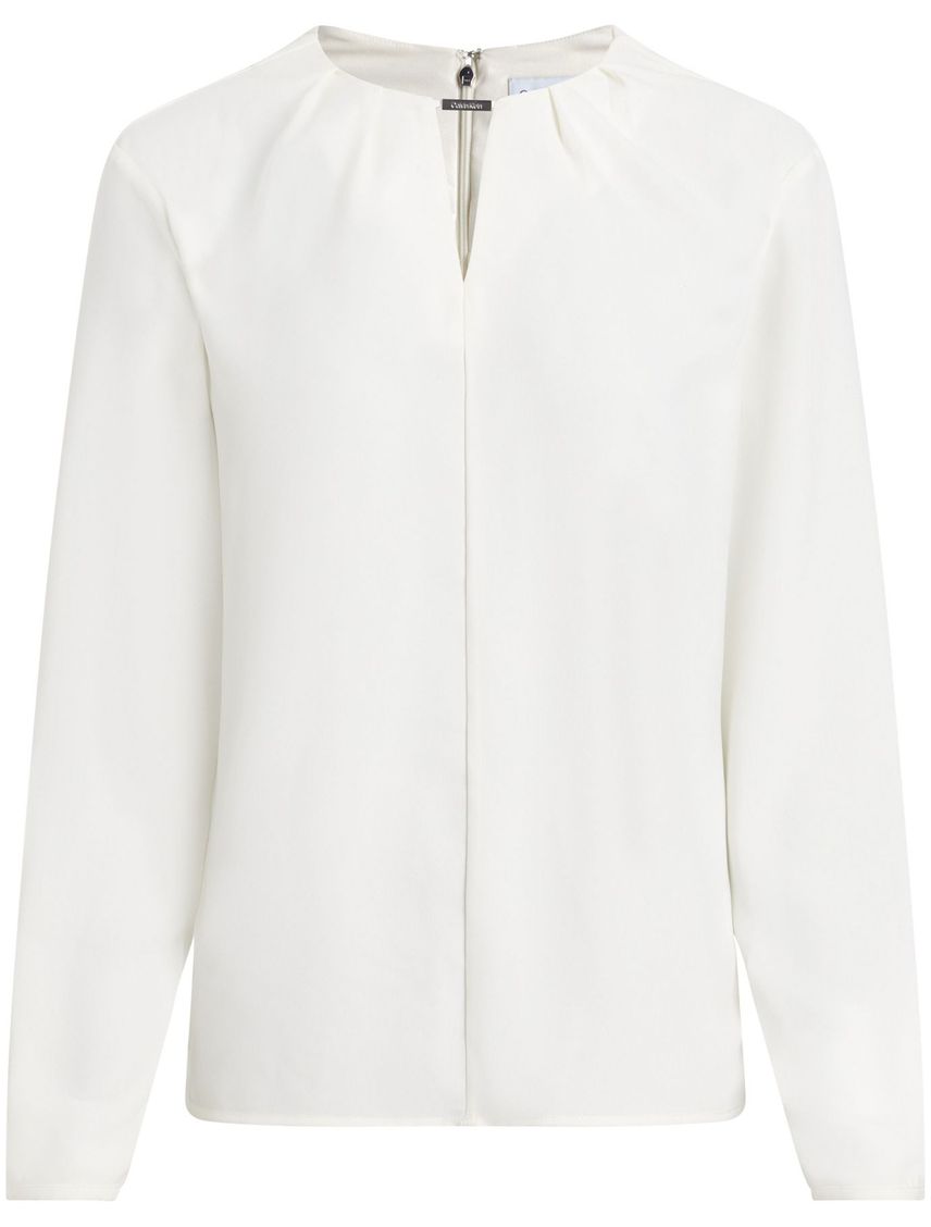 Blusa manga larga con barra metálica