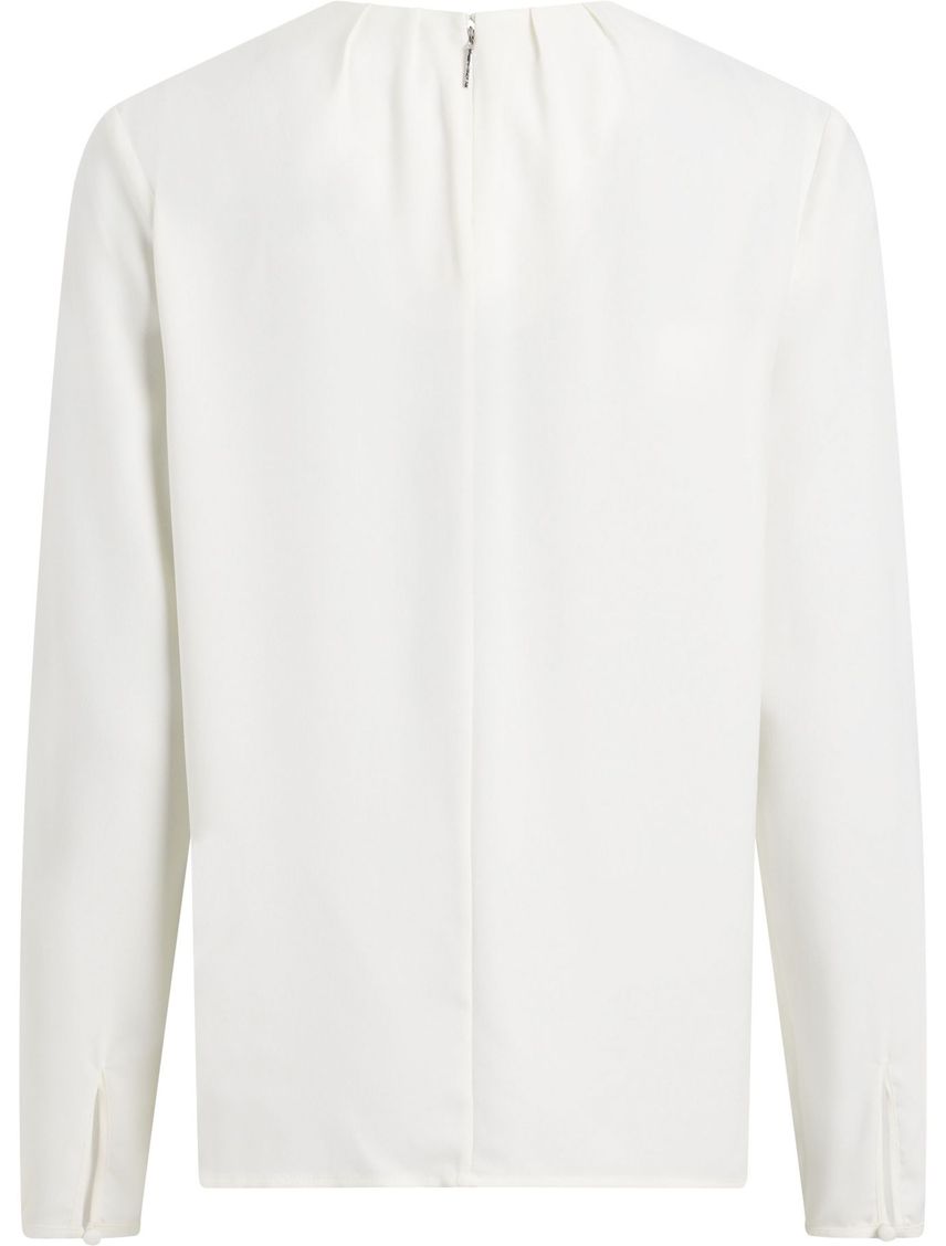 Blusa manga larga con barra metálica