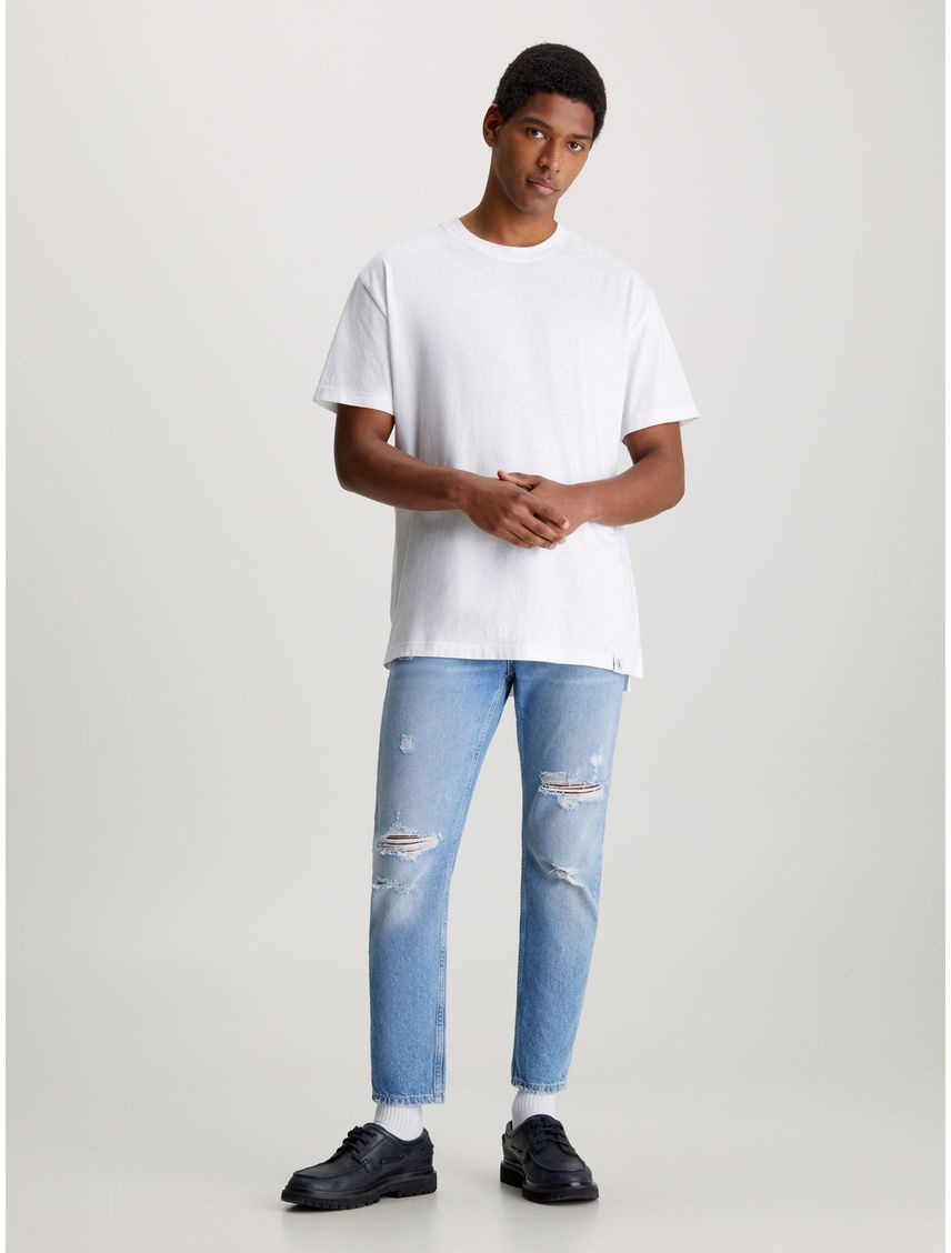 Dad jeans con rotos