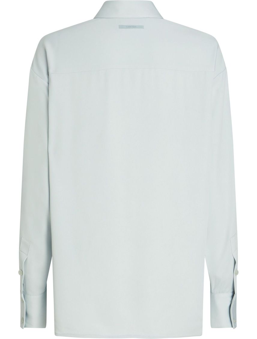 Camisa holgada de crepé