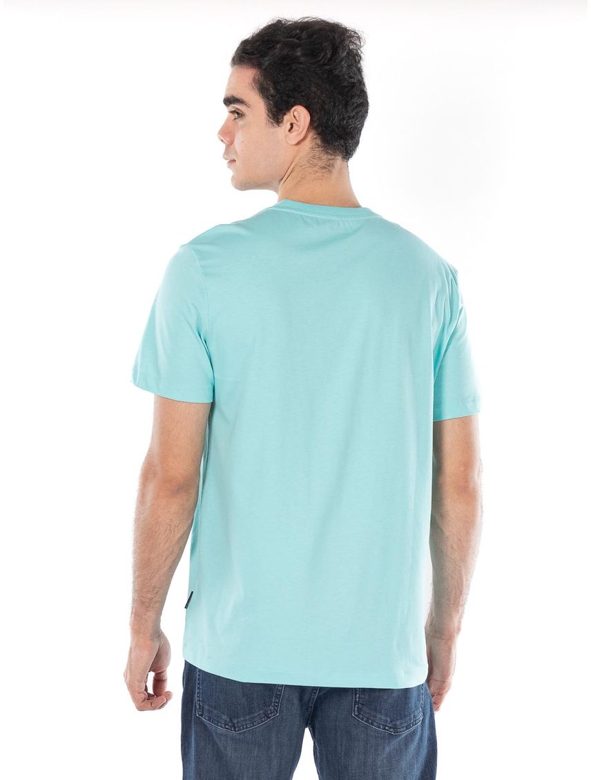 Remera solid liquid con logo