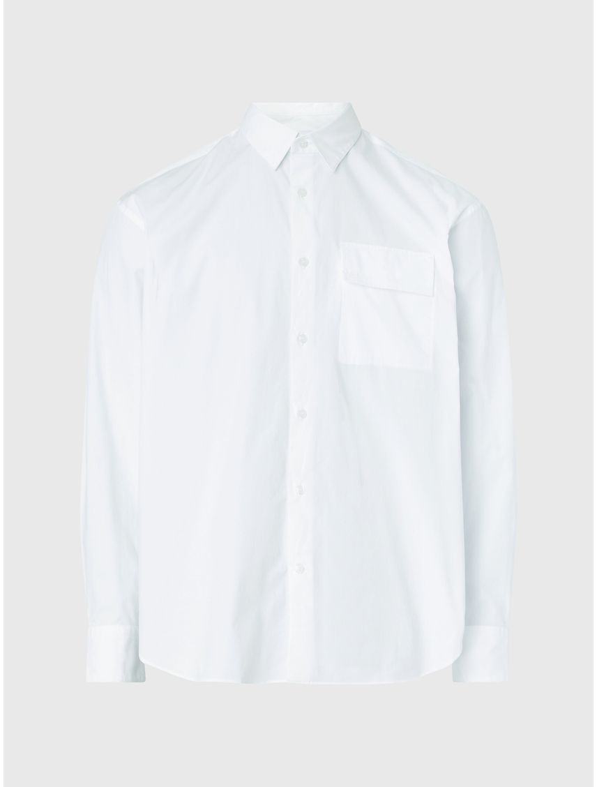 Camisa relaxed de poplin