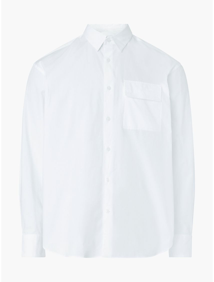Camisa relaxed de poplin