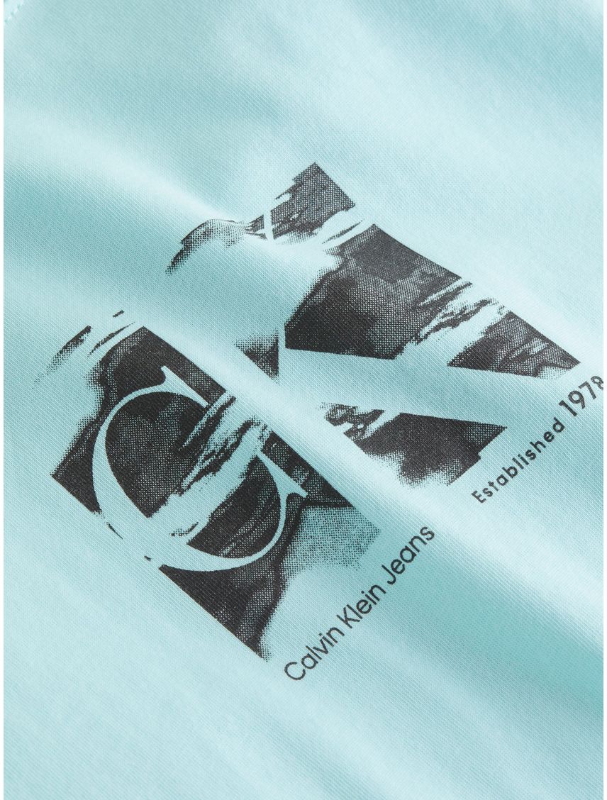 Remera slim de algodón