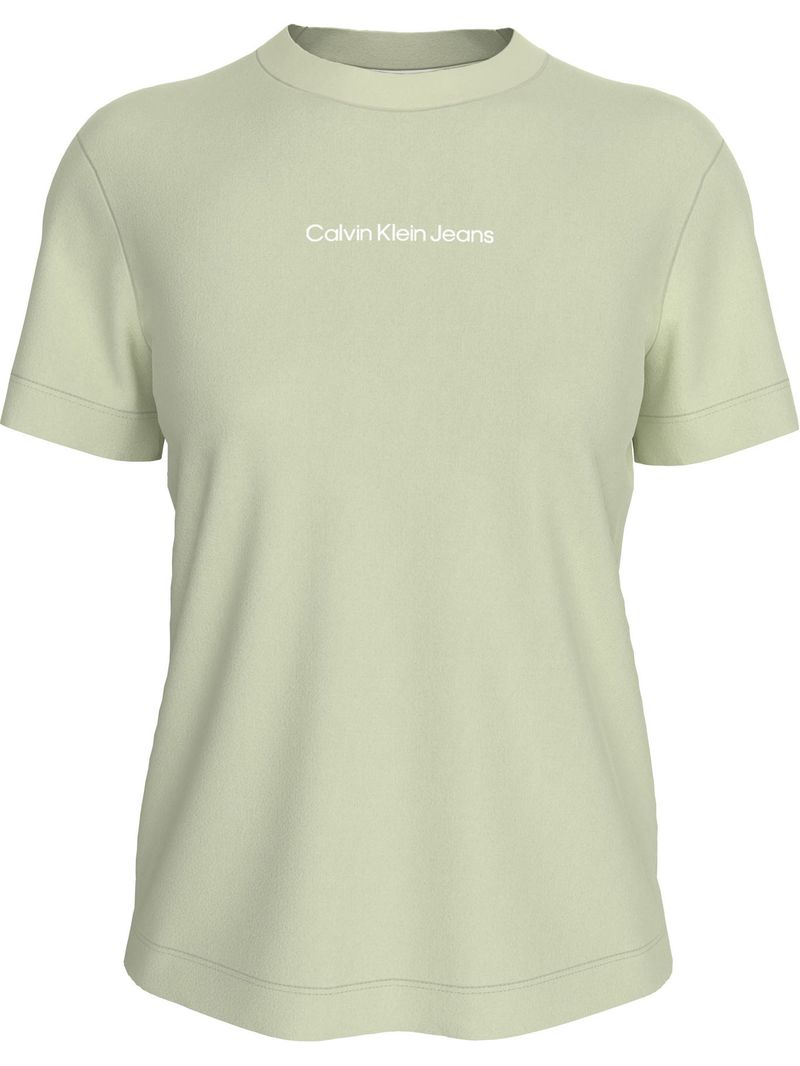 Remera manga corta con logo institutional