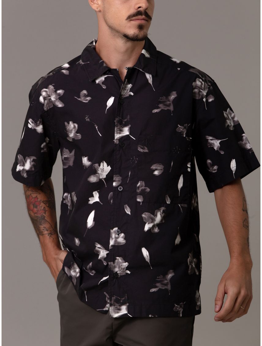 Camisa relaxed de algodón