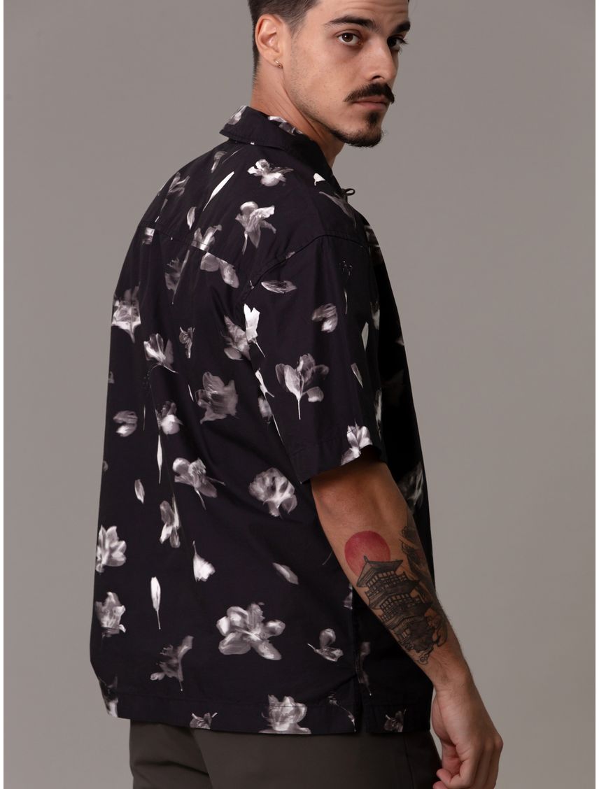 Camisa relaxed de algodón