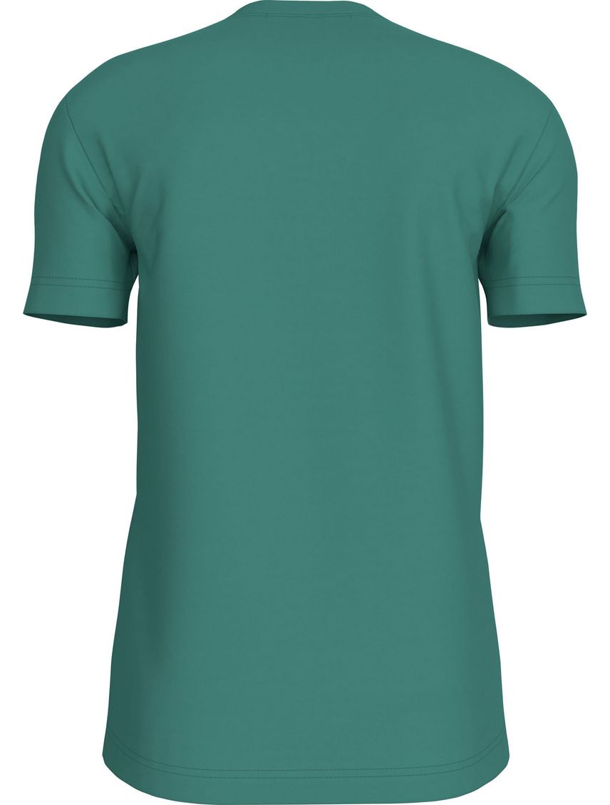 Remera con monograma delineado