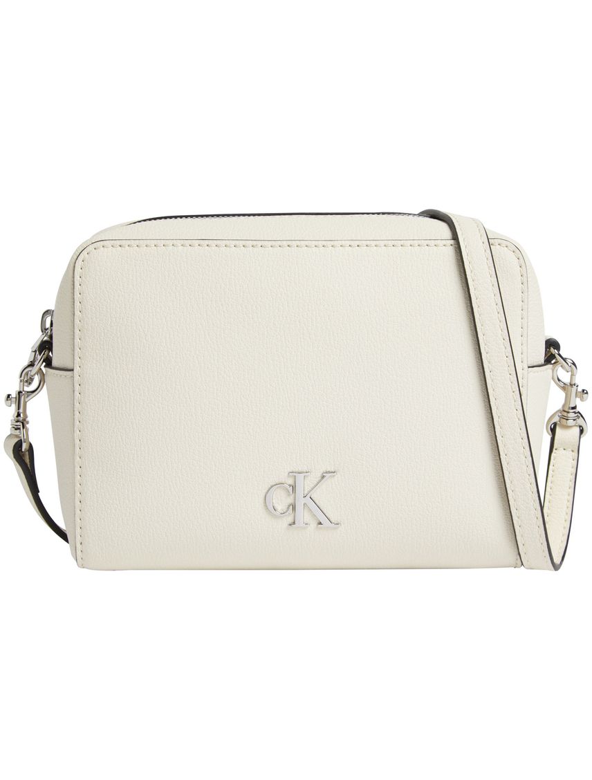 Cartera con monograma metálico